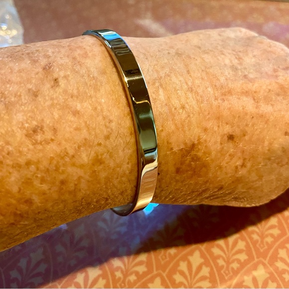 🔥Stainless Steel Inspirational Open Cuff Bangle🔥 NIB - Picture 2 of 5